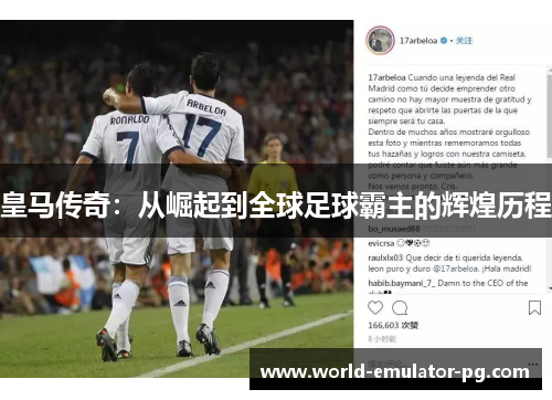 皇马传奇：从崛起到全球足球霸主的辉煌历程